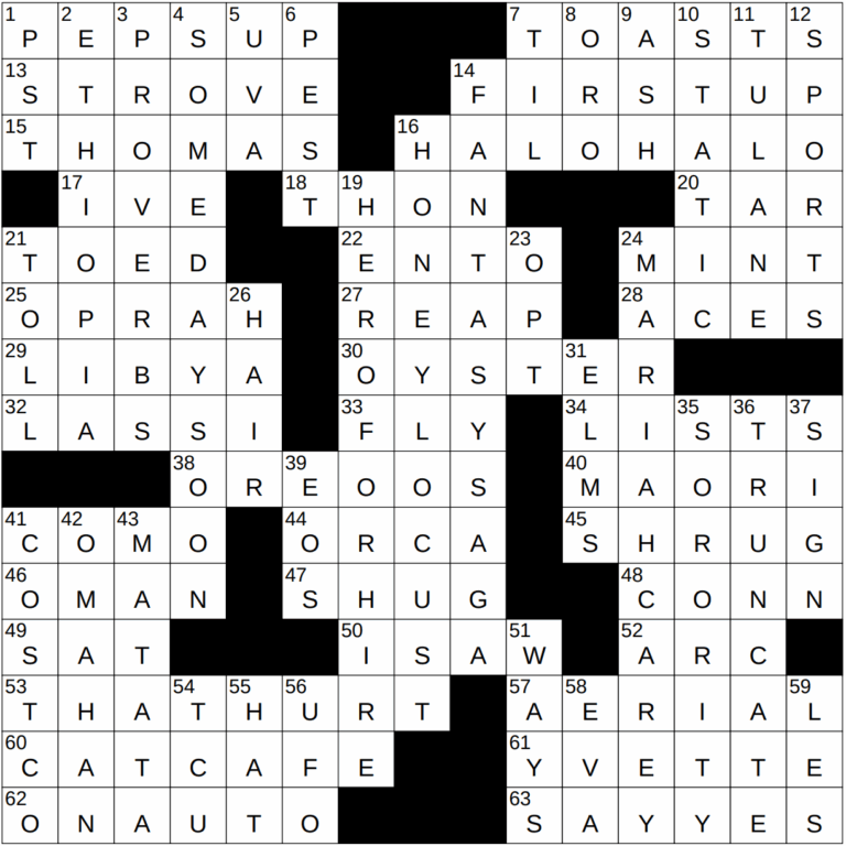 0131 23 NY Times Crossword 31 Jan 23 Tuesday NYXCrossword