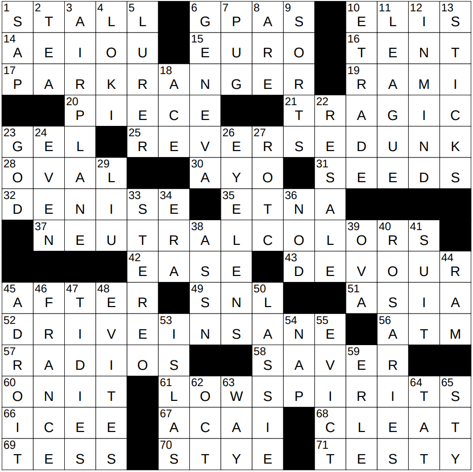 0303 25 NY Times Crossword 3 Mar 25 Monday NYXCrossword 0303 25 NY Times Crossword 3 Mar 25 Monday NYXCrossword