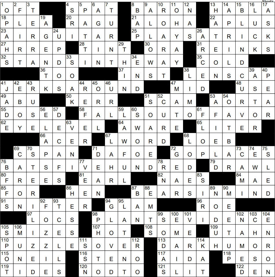 little spats nyt crossword little spats nyt crossword