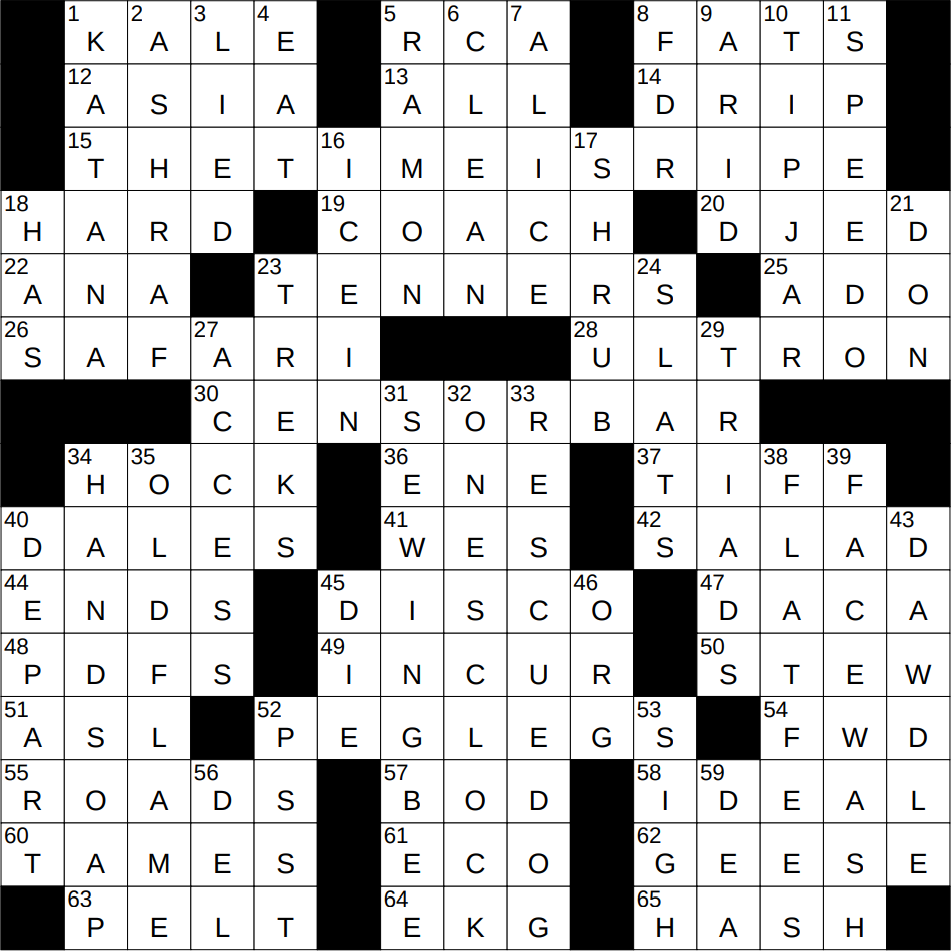 oklahoma city crossword clue