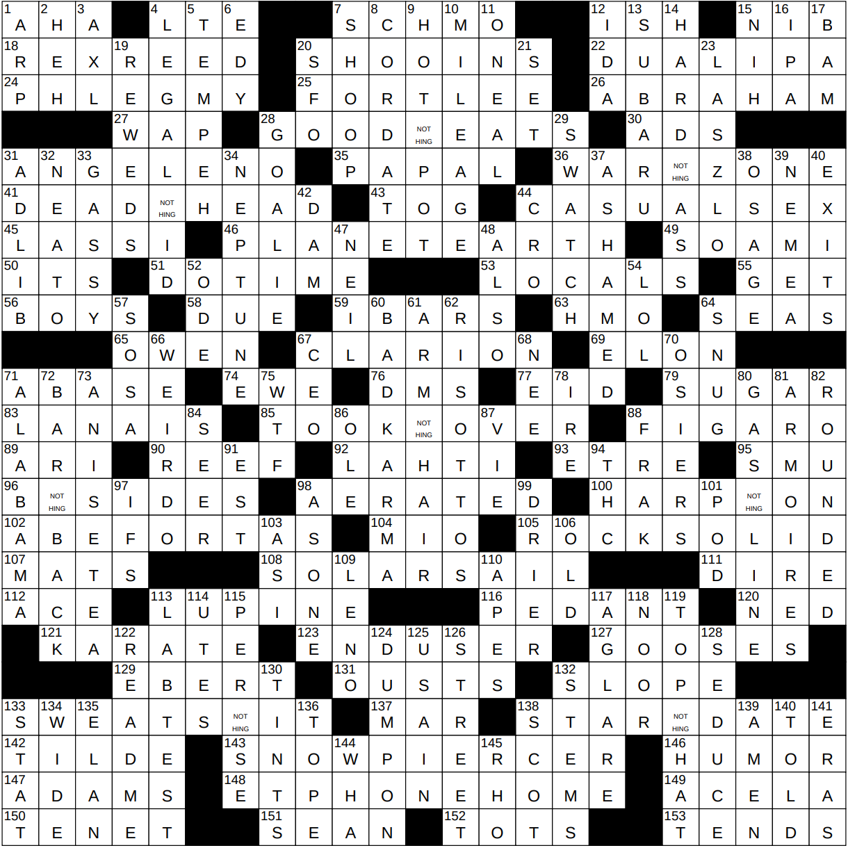 least favorable nyt crossword least favorable nyt crossword
