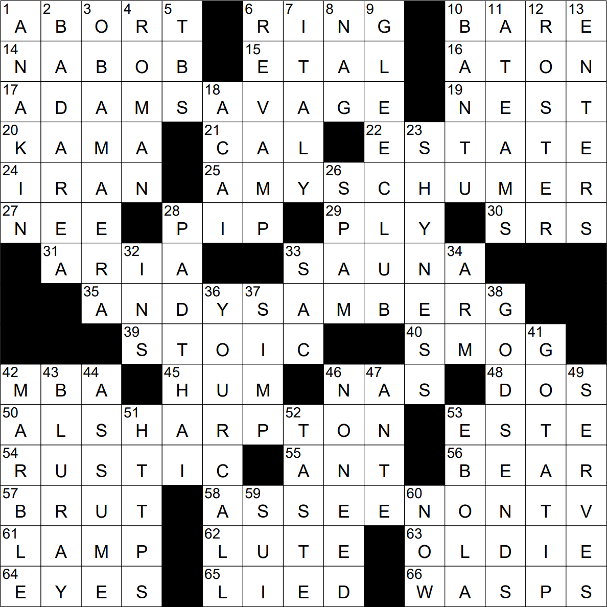 0522 23 NY Times Crossword 22 May 23 Monday NYXCrossword