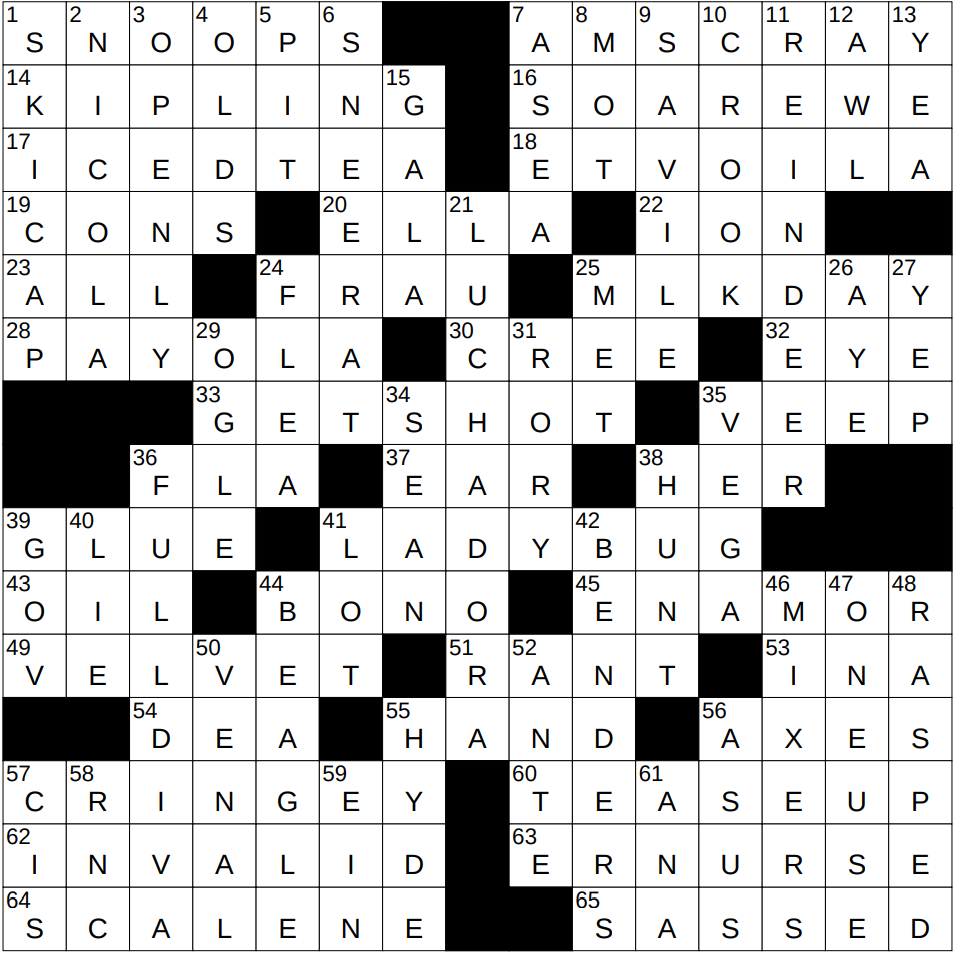 0529 25 NY Times Crossword 29 May 25 Thursday NYXCrossword 0529 25 NY Times Crossword 29 May 25 Thursday NYXCrossword