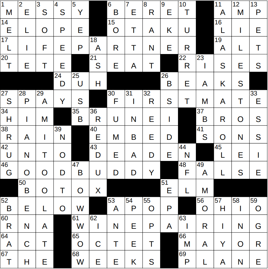 0912 24 NY Times Crossword 12 Sep 24 Thursday NYXCrossword 0912 24 NY Times Crossword 12 Sep 24 Thursday NYXCrossword