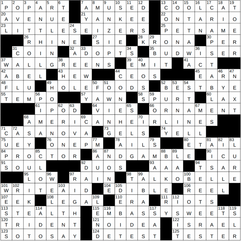 0924 23 NY Times Crossword 24 Sep 23 Sunday NYXCrossword