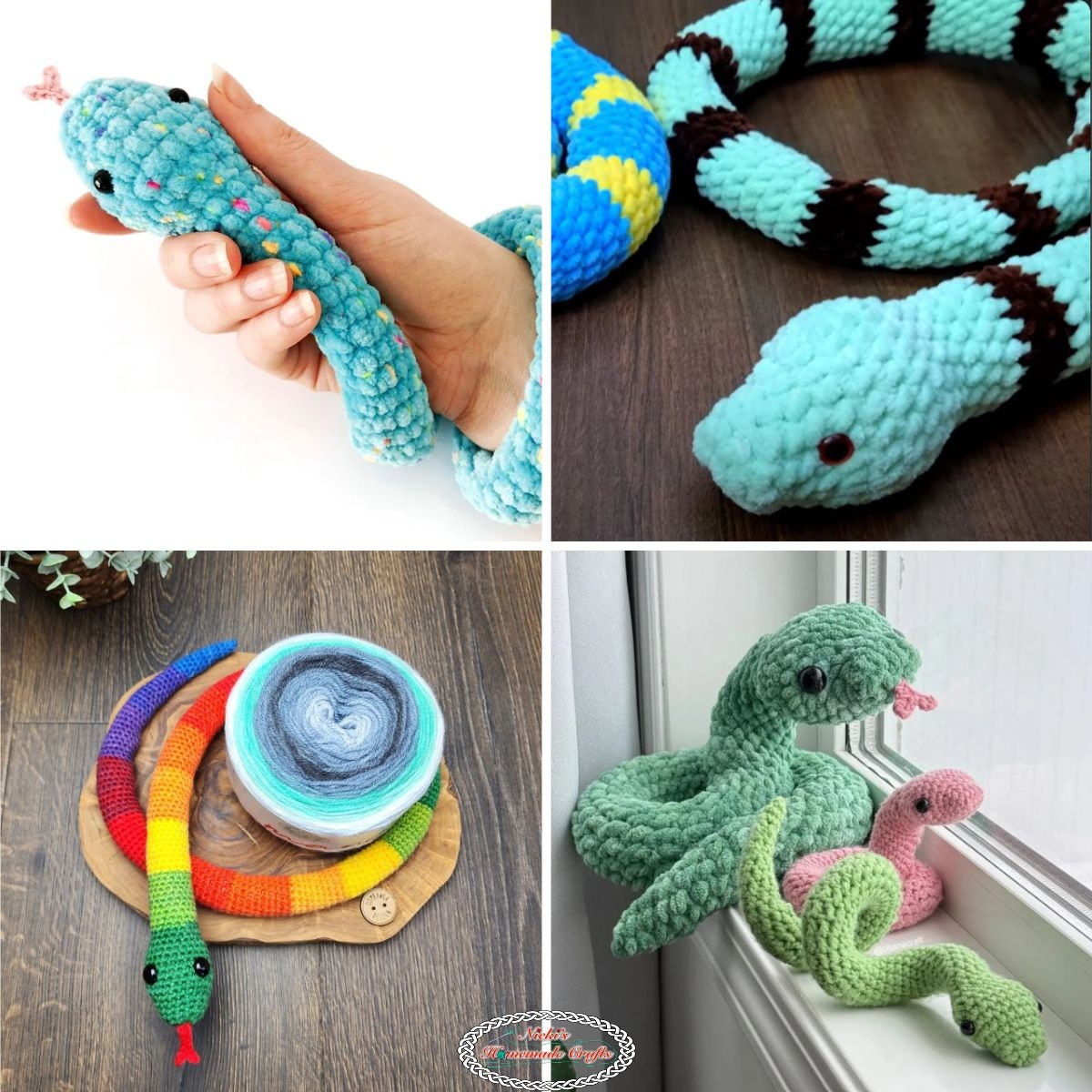 10 Amazing FREE Crochet Snake Patterns Nicki s Homemade Crafts 10 Amazing FREE Crochet Snake Patterns Nicki s Homemade Crafts