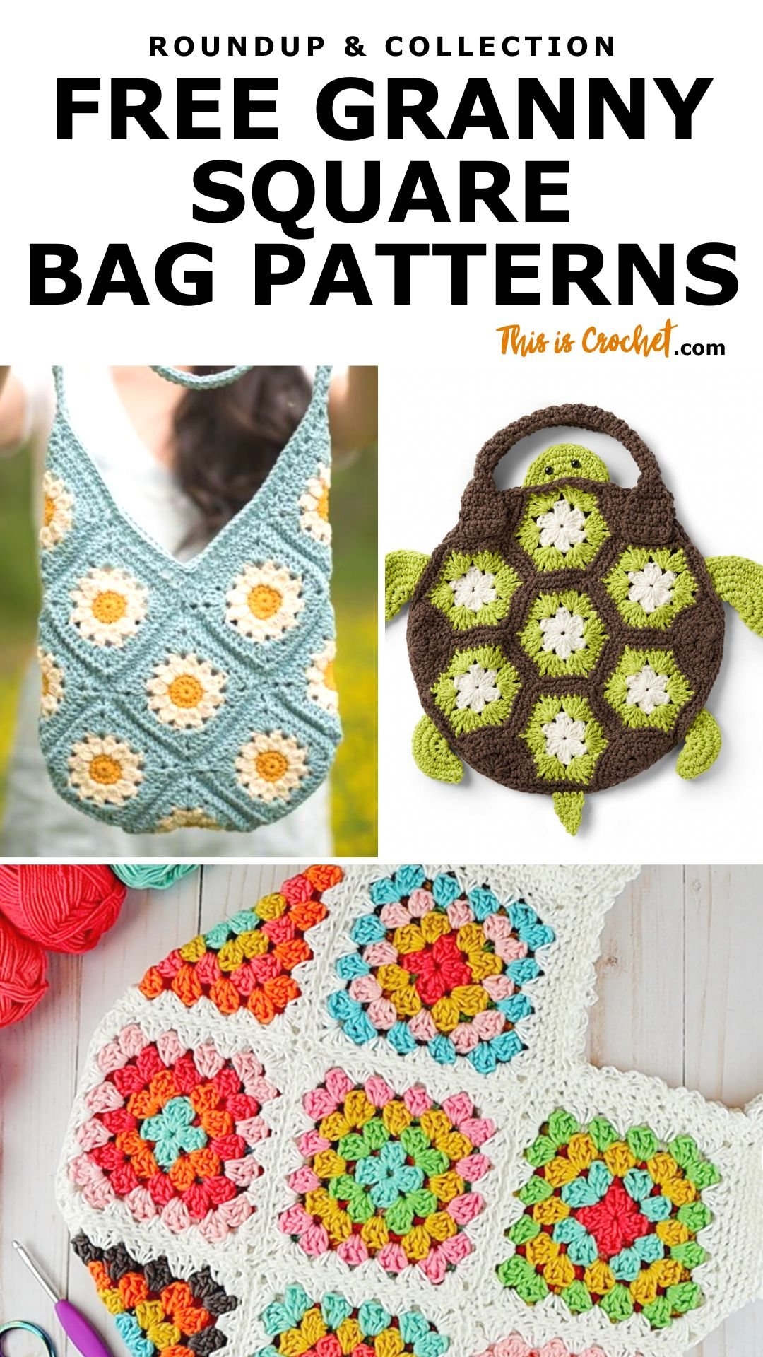 10 Crochet Granny Square Bag Patterns This Is Crochet 10 Crochet Granny Square Bag Patterns This Is Crochet
