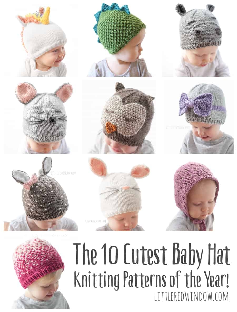 10 Cutest Baby Hat Knitting Patterns Of The Year Little Red Window 10 Cutest Baby Hat Knitting Patterns Of The Year Little Red Window
