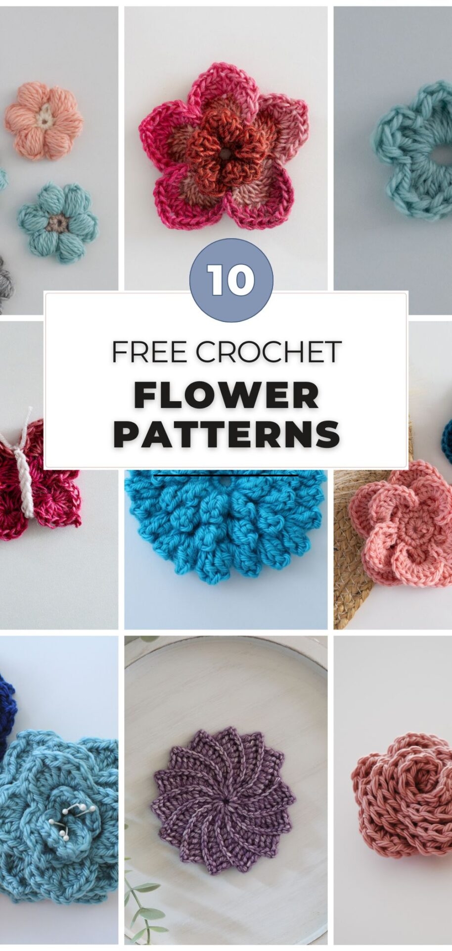 crochet flowers pattern free crochet flowers pattern free