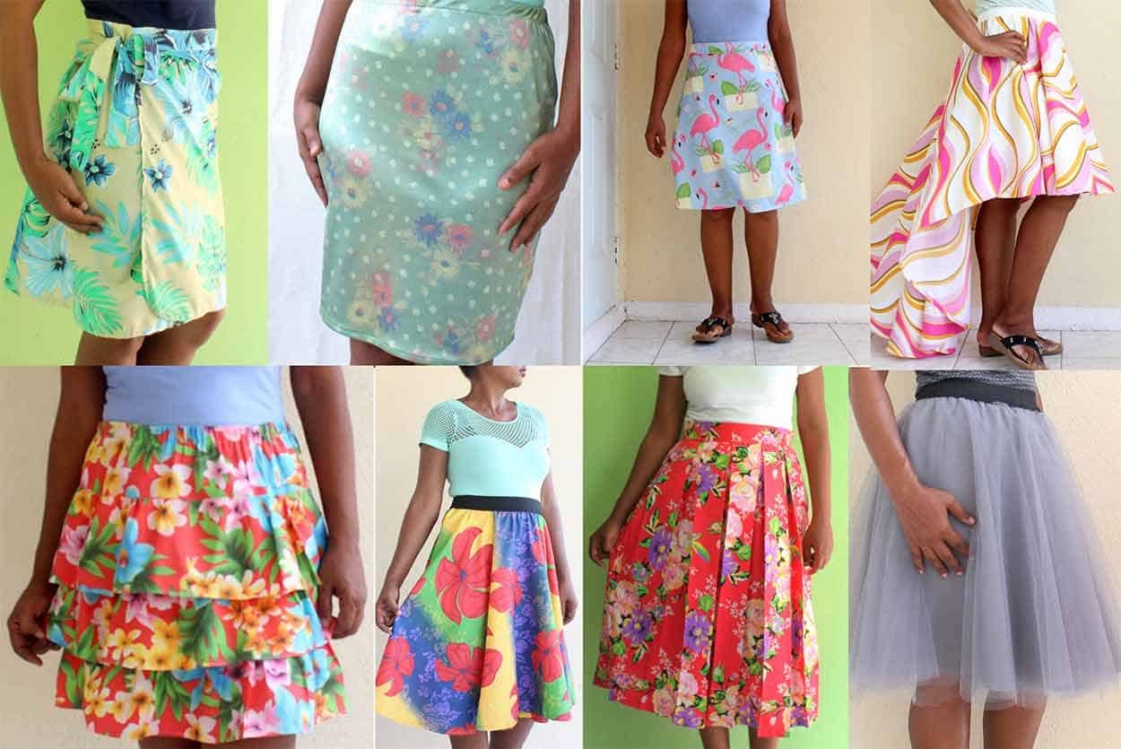 10 Free Skirt Sewing Patterns For Women