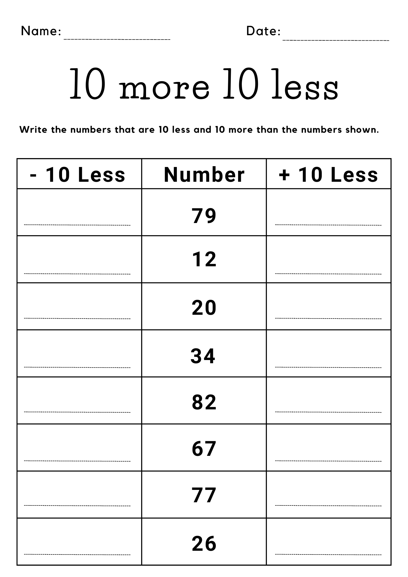 less than more than worksheets less than more than worksheets