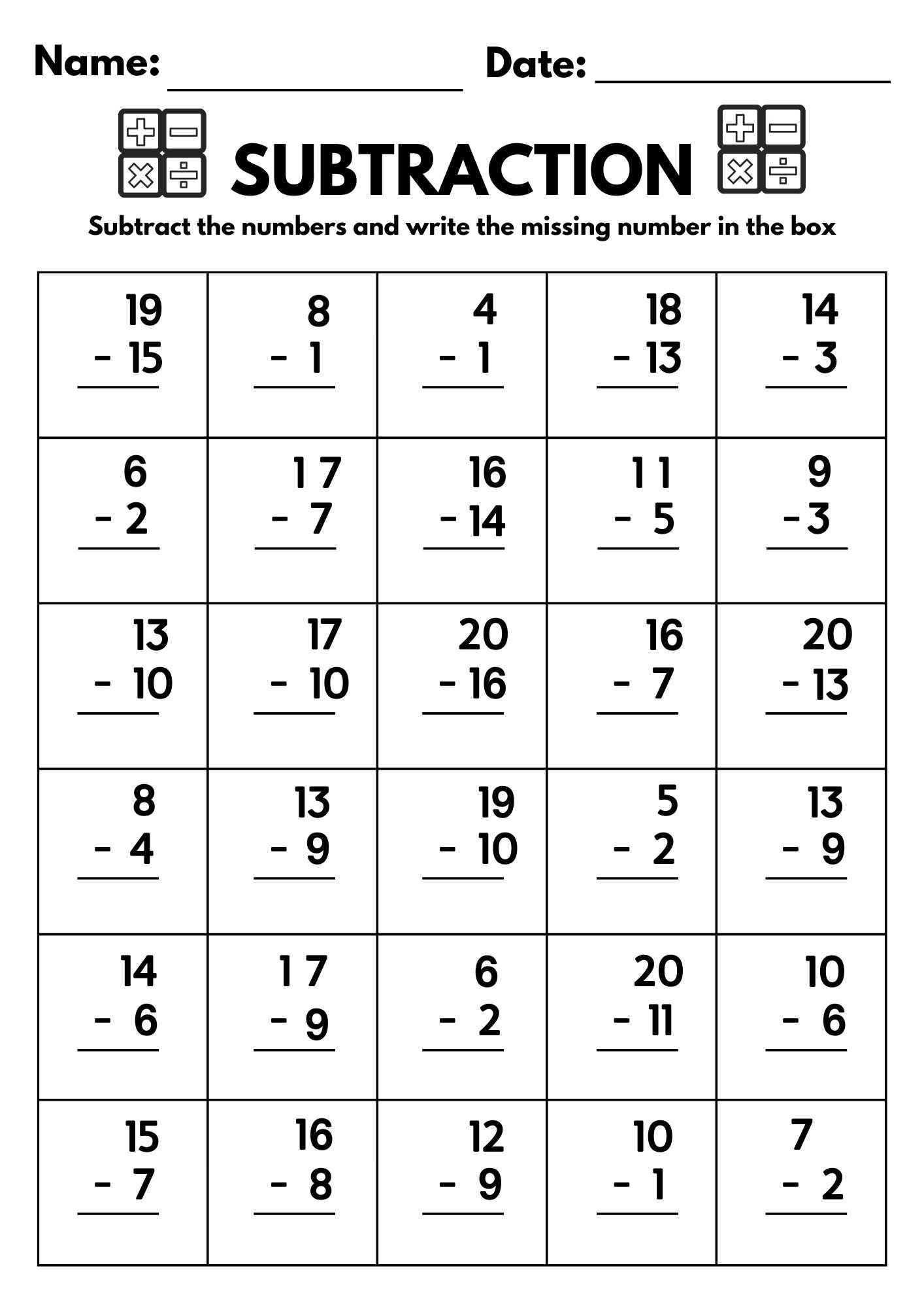2nd grade subtraction worksheets 2nd grade subtraction worksheets