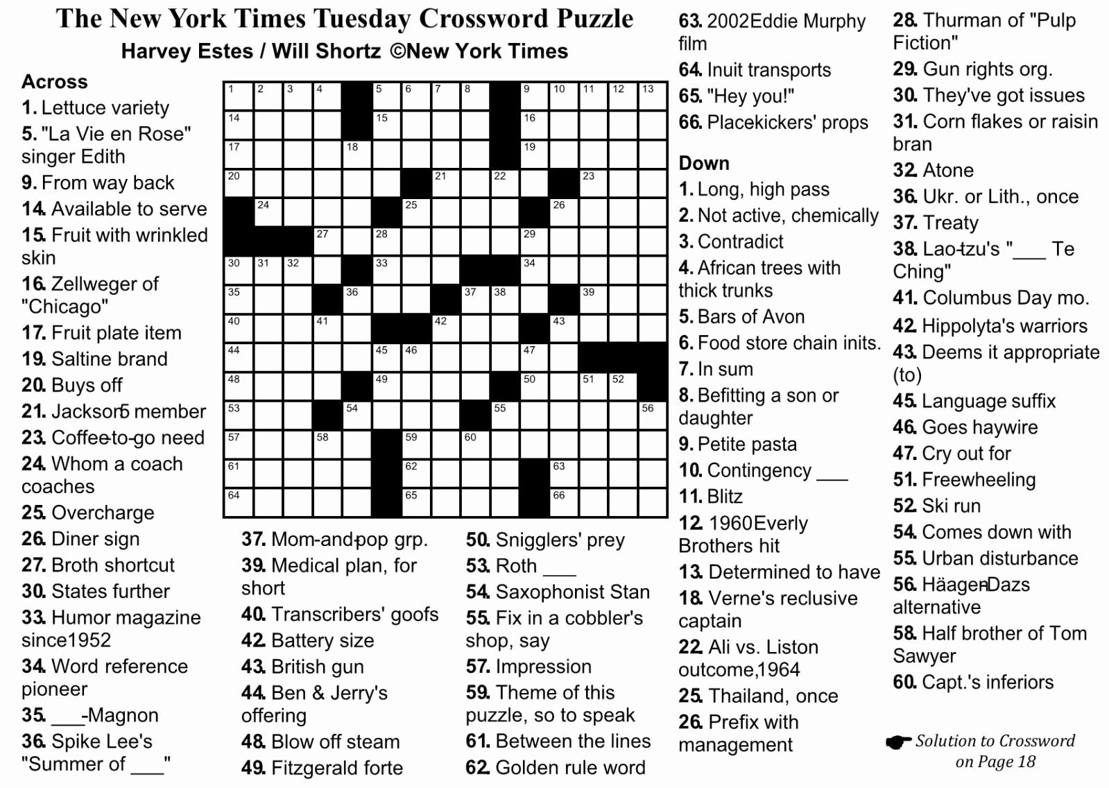 crossword puzzles printable free crossword puzzles printable free