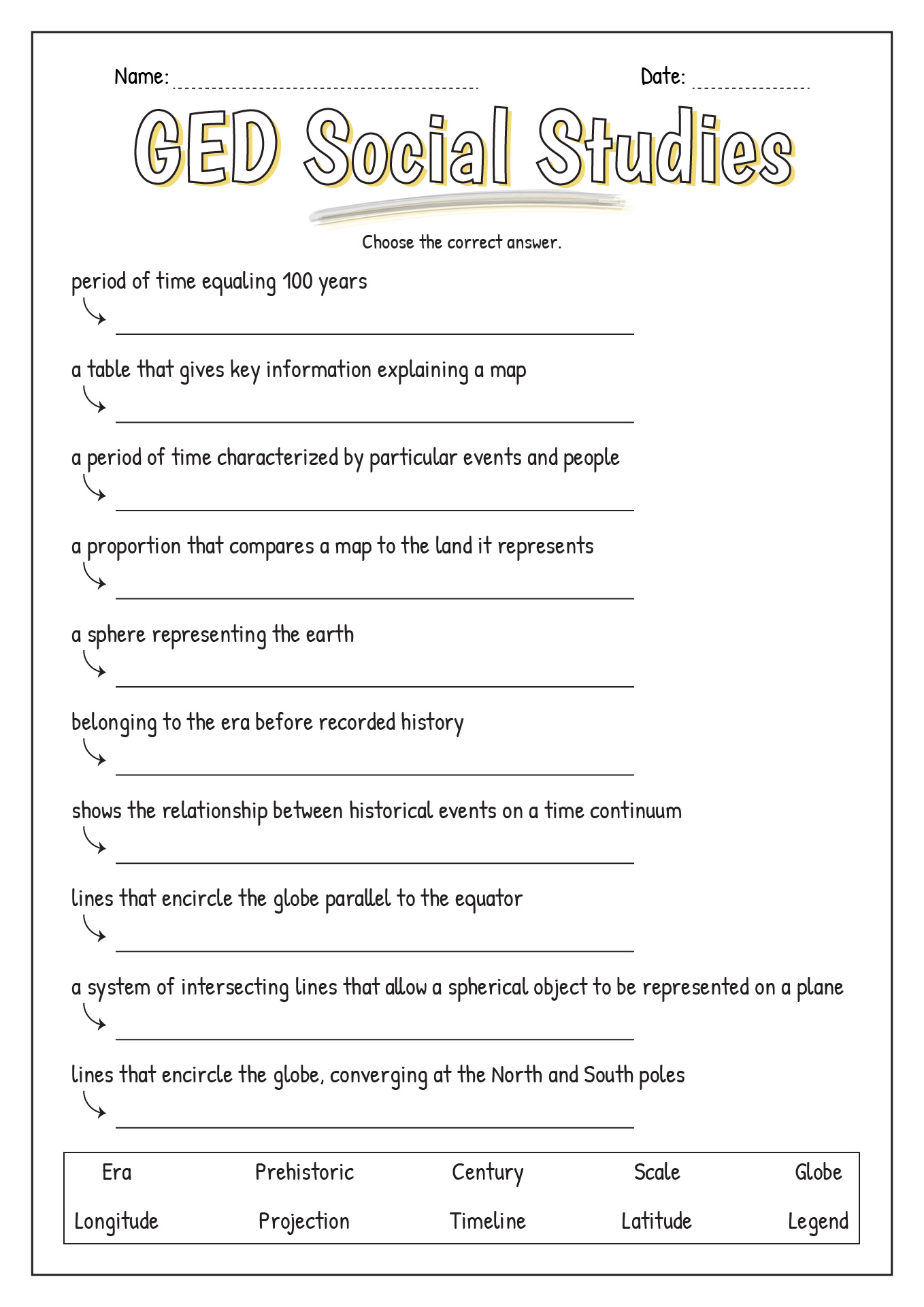 11 GED Reading Comprehension Worksheets Free PDF At Worksheeto 11 GED Reading Comprehension Worksheets Free PDF At Worksheeto