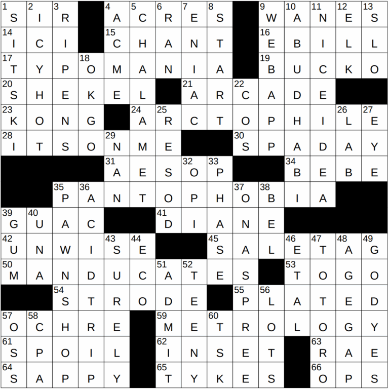 1116 22 NY Times Crossword 16 Nov 22 Wednesday NYXCrossword