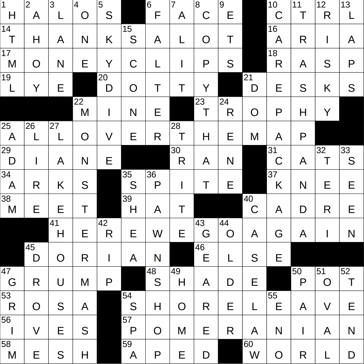 1118 22 NY Times Crossword 18 Nov 22 Friday NYXCrossword