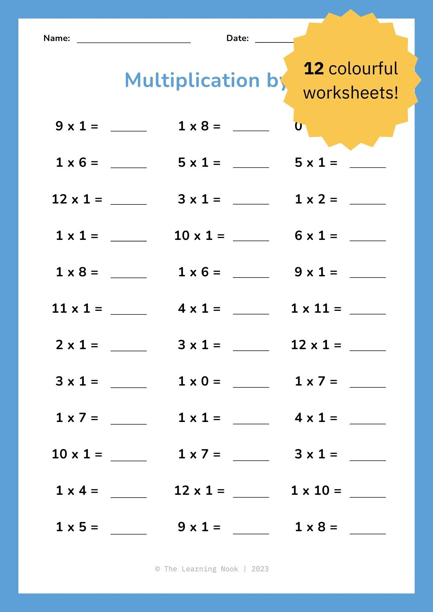 multiplication worksheets for third graders multiplication worksheets for third graders