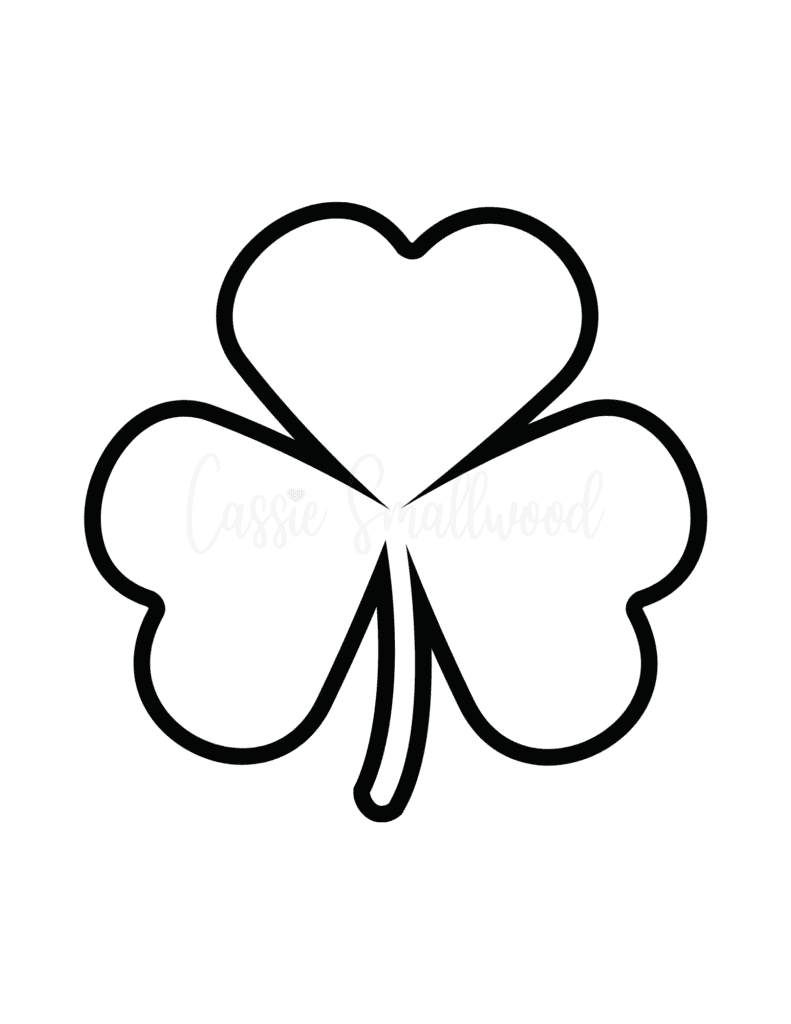 12 Unique Shamrock Templates Free Printable Cassie Smallwood 12 Unique Shamrock Templates Free Printable Cassie Smallwood