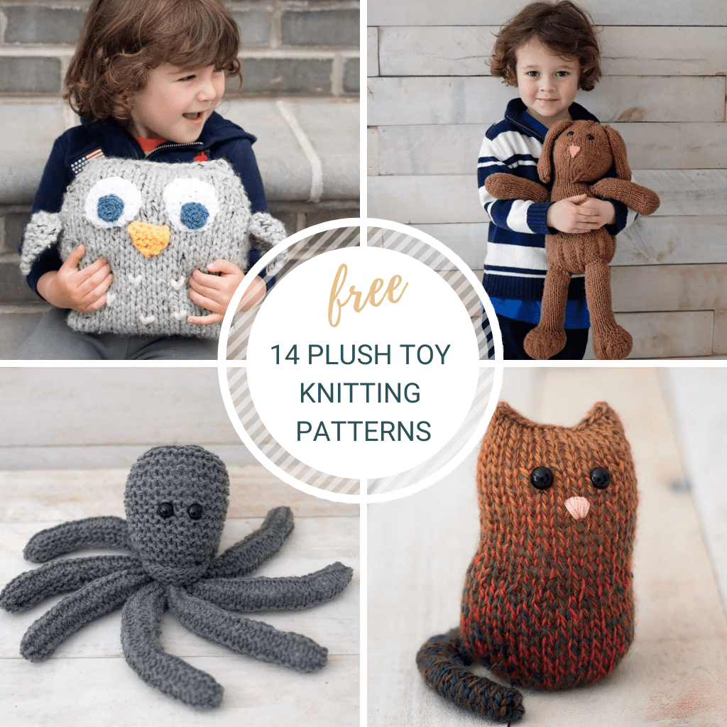 14 Free Plush Toy Knitting Patterns 14 Free Plush Toy Knitting Patterns