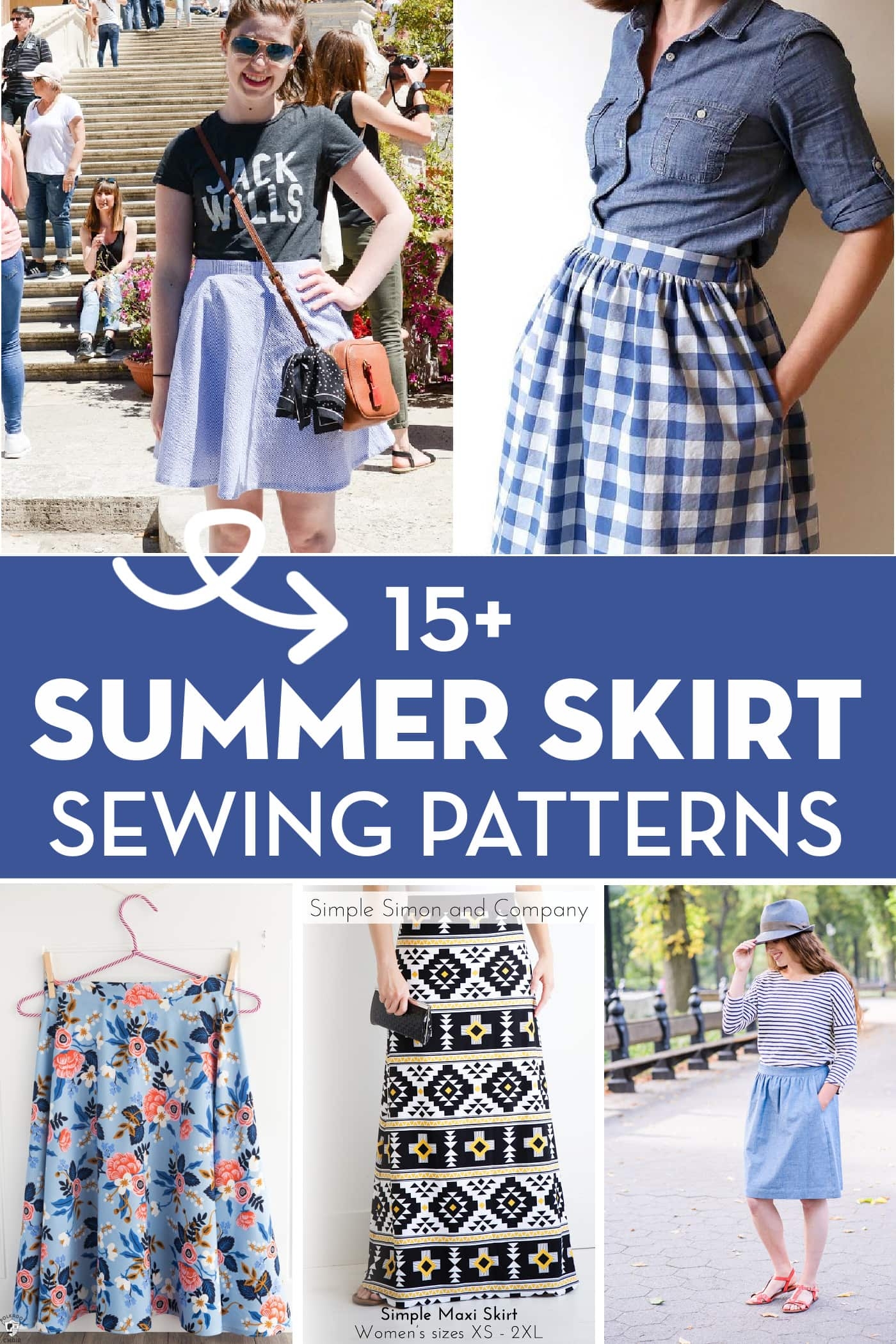 15 Women s Skirt Patterns Perfect For Summer Polka Dot Chair 15 Women s Skirt Patterns Perfect For Summer Polka Dot Chair