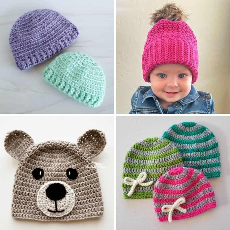 16 Free Crochet Baby Hat Patterns For Newborns To Toddlers Annie Design Crochet 16 Free Crochet Baby Hat Patterns For Newborns To Toddlers Annie Design Crochet