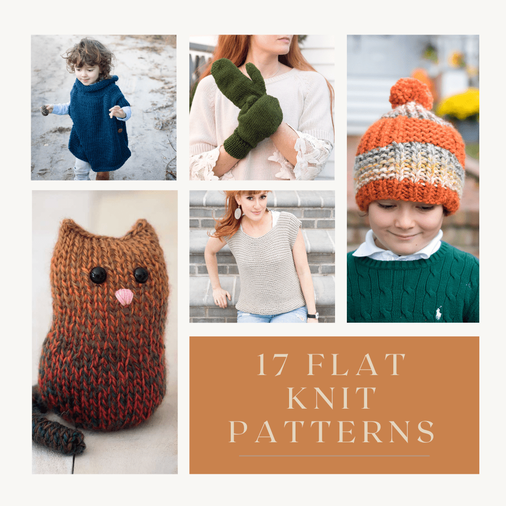 17 Free And Easy Flat Knitting Patterns 17 Free And Easy Flat Knitting Patterns
