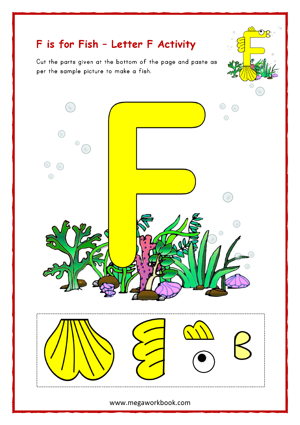 18 Fantastic Letter F Worksheets Crafts Activities For Preschool MegaWorkbook 18 Fantastic Letter F Worksheets Crafts Activities For Preschool MegaWorkbook