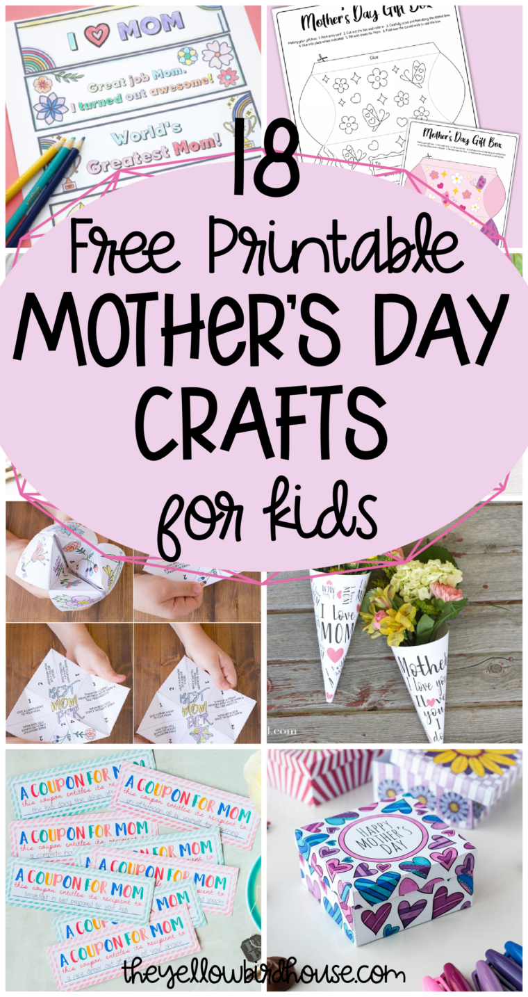 printable mothers day craft template printable mothers day craft template