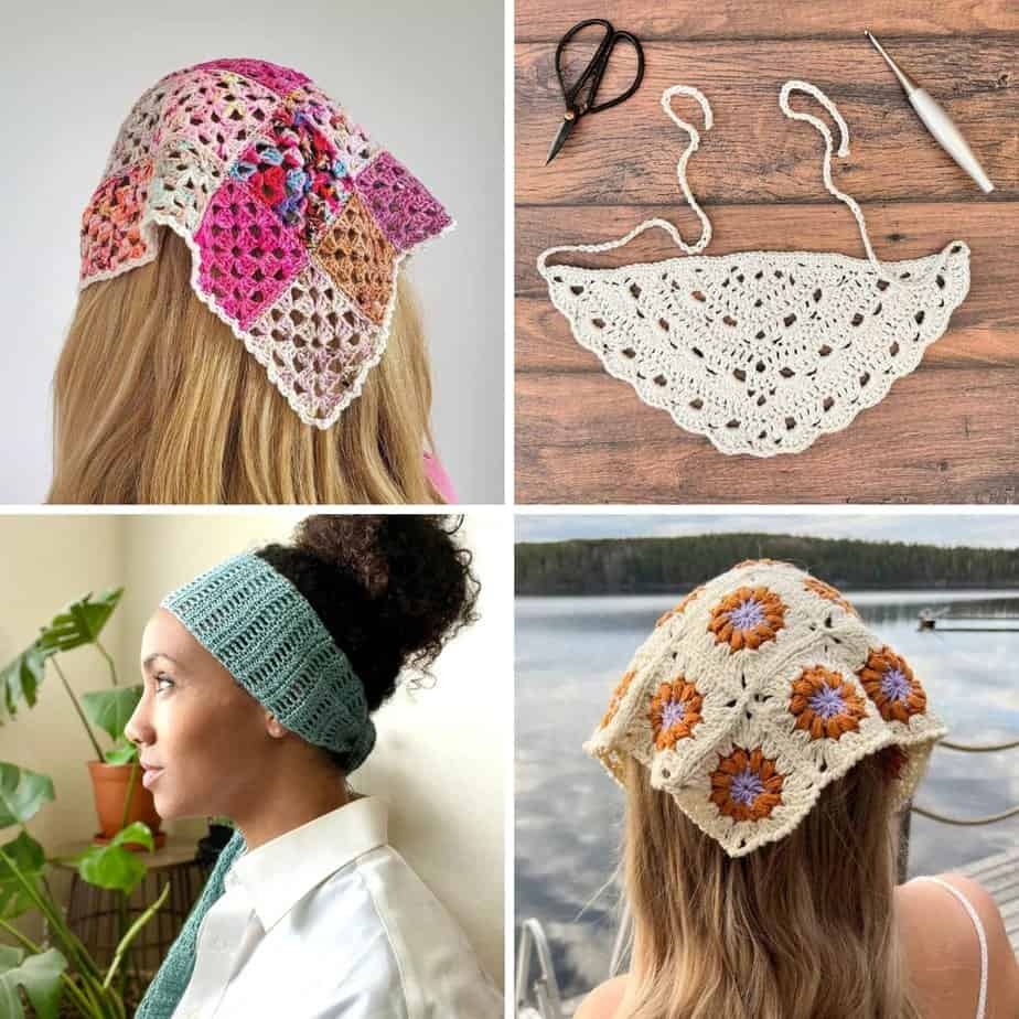 19 Free Crochet Bandana Patterns For Stylish Warm Weather Comfort Annie Design Crochet 19 Free Crochet Bandana Patterns For Stylish Warm Weather Comfort Annie Design Crochet