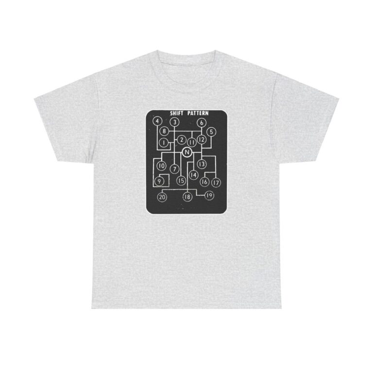 1962 Freightliner 19 Speed Shift Pattern Trucker T Shirt EBay