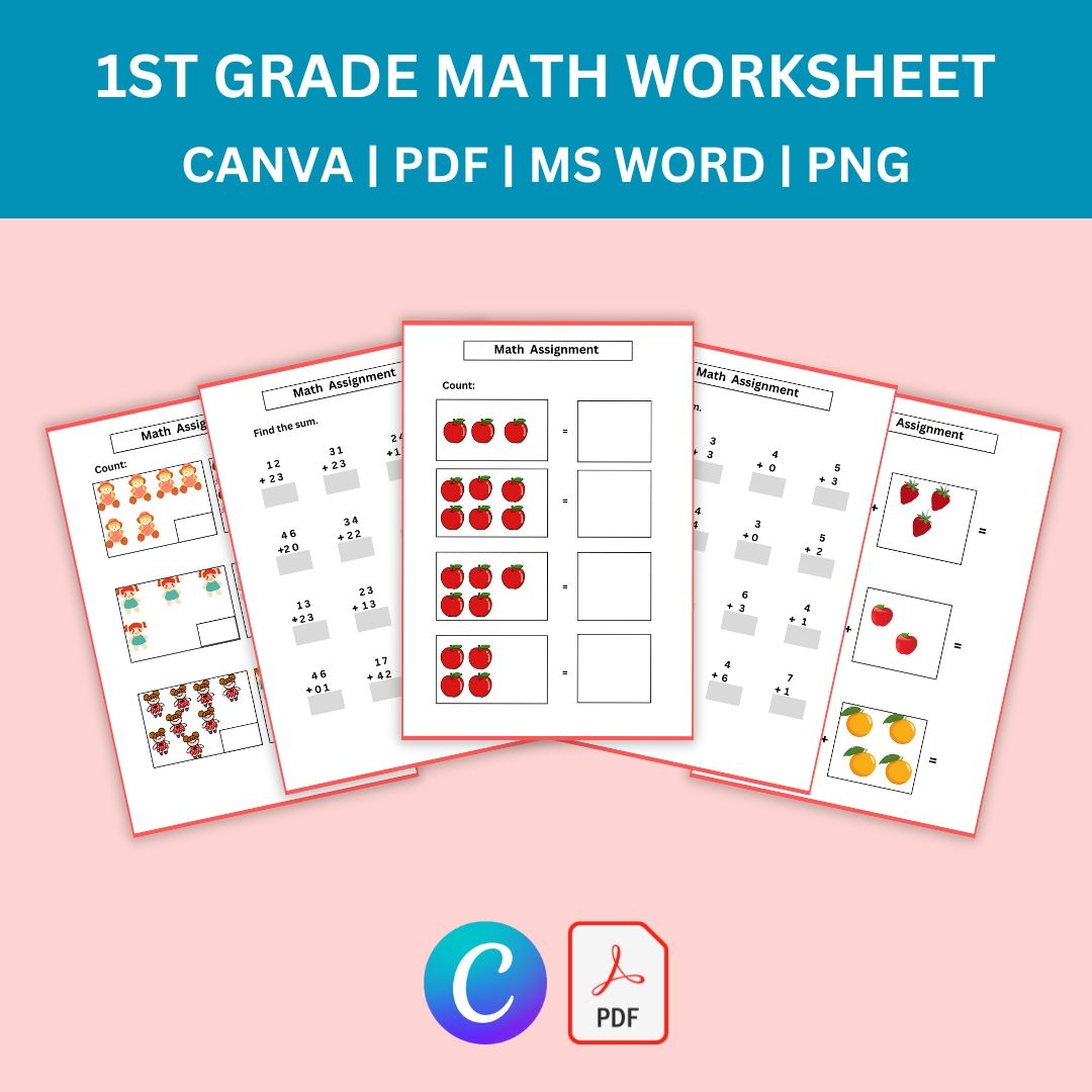 math worksheet for 1st grade math worksheet for 1st grade