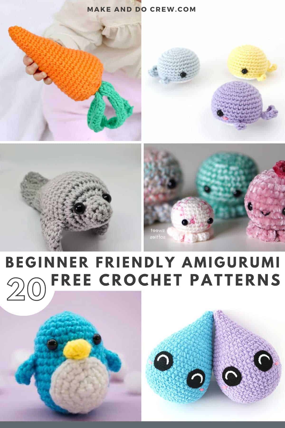 20 Easiest Crochet Amigurumi Patterns Beginners Start Here 20 Easiest Crochet Amigurumi Patterns Beginners Start Here