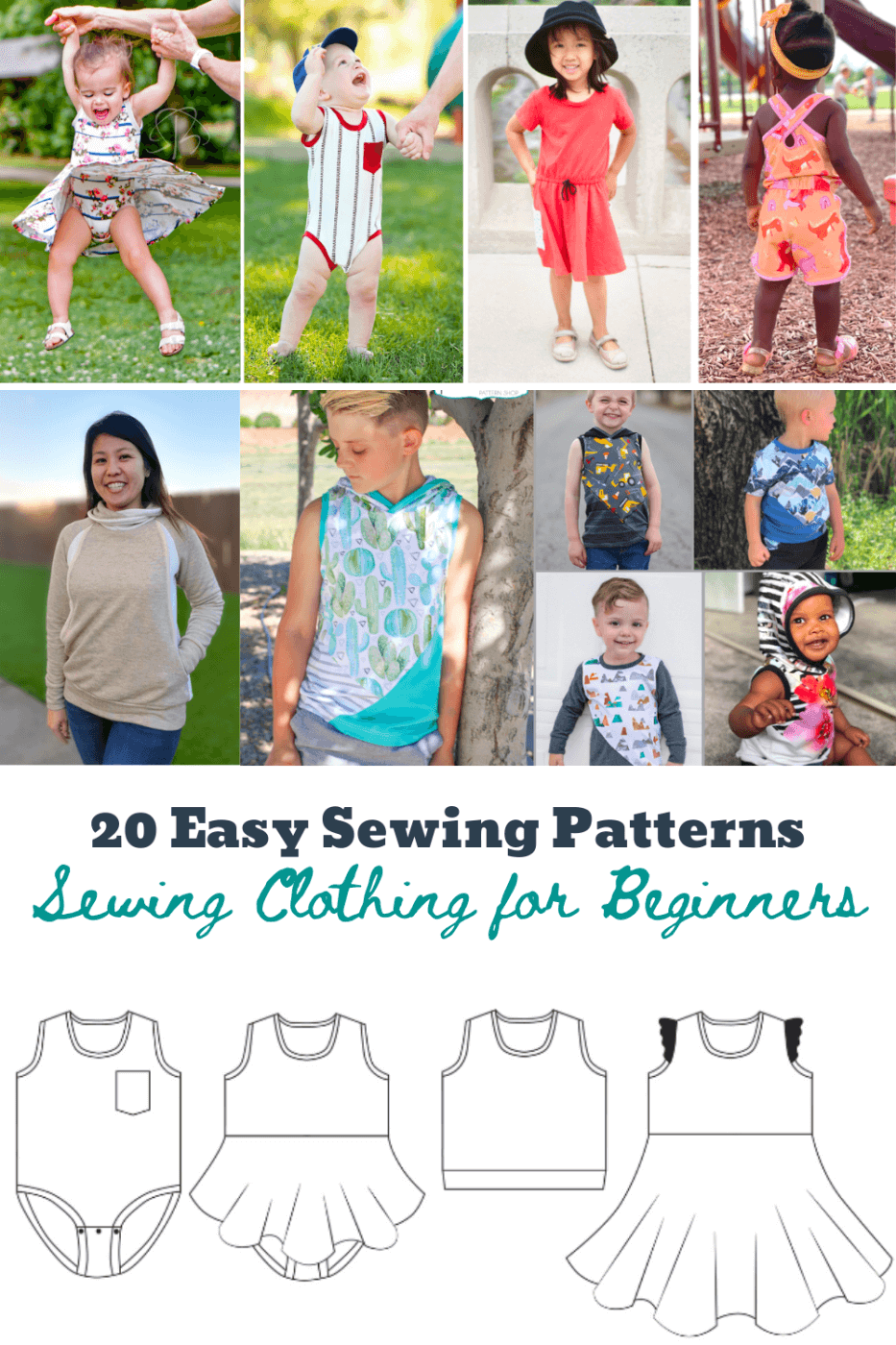 20 Easy Sewing Patterns Sewing Clothing For Beginners 20 Easy Sewing Patterns Sewing Clothing For Beginners