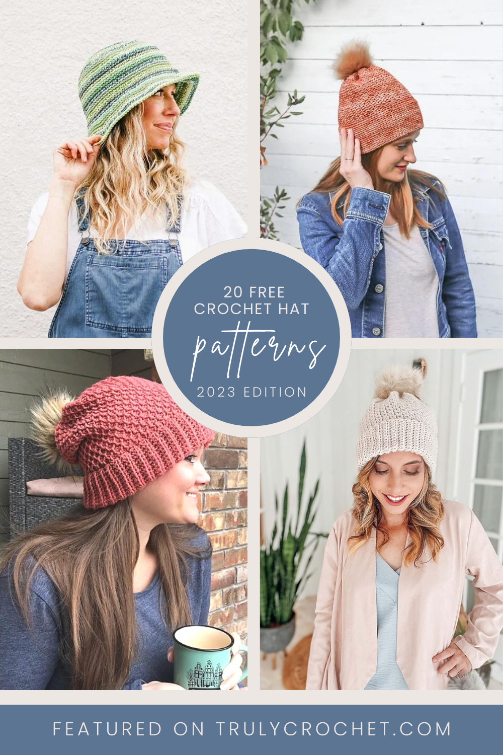 20 Free Crochet Hat Patterns 2023 Edition Truly Crochet 20 Free Crochet Hat Patterns 2023 Edition Truly Crochet