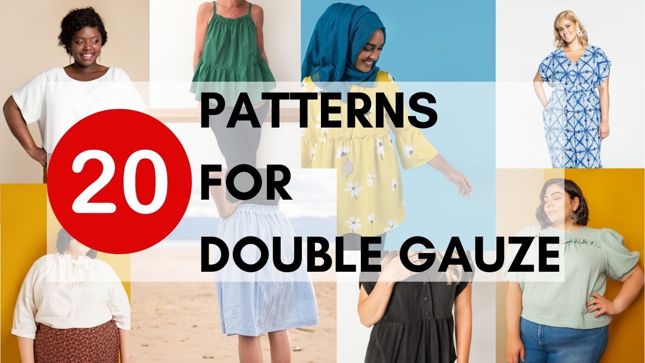 20 Lovely Patterns For Double Gauze Fabric YouTube 20 Lovely Patterns For Double Gauze Fabric YouTube