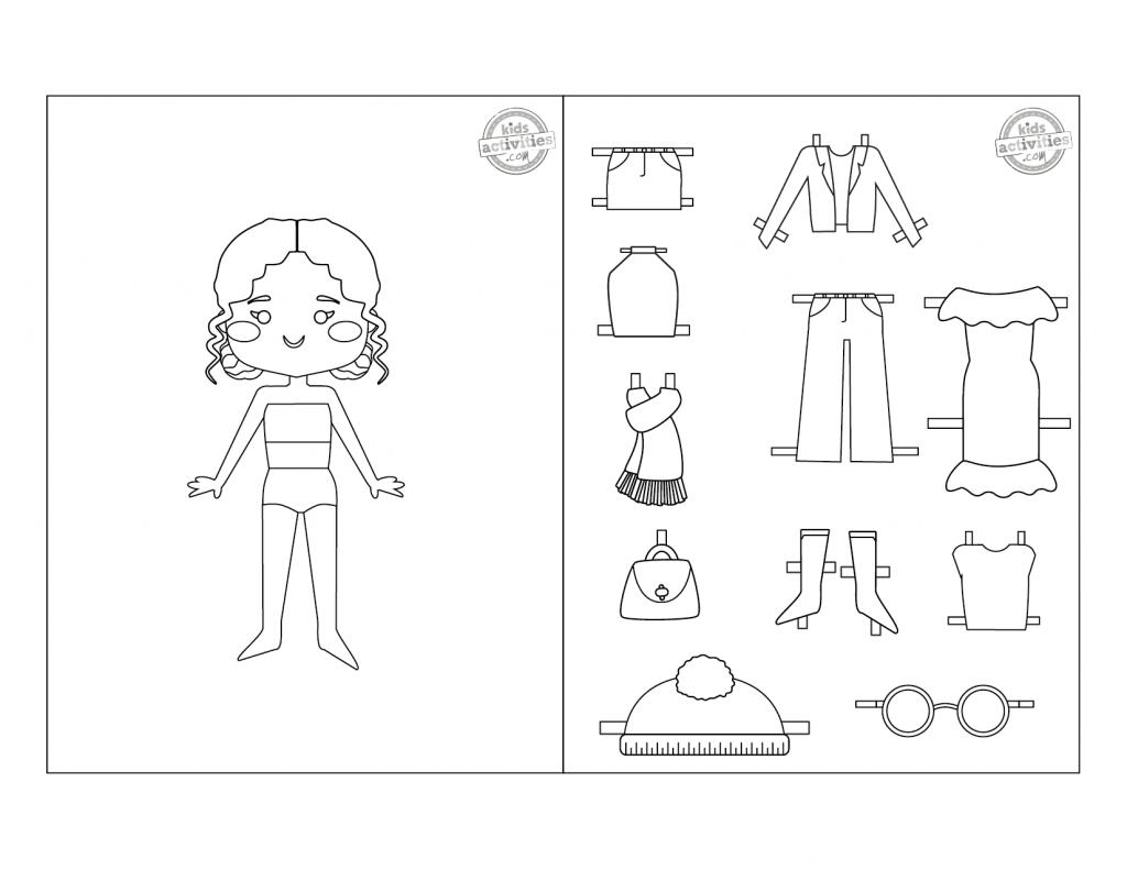 paper doll template printable paper doll template printable