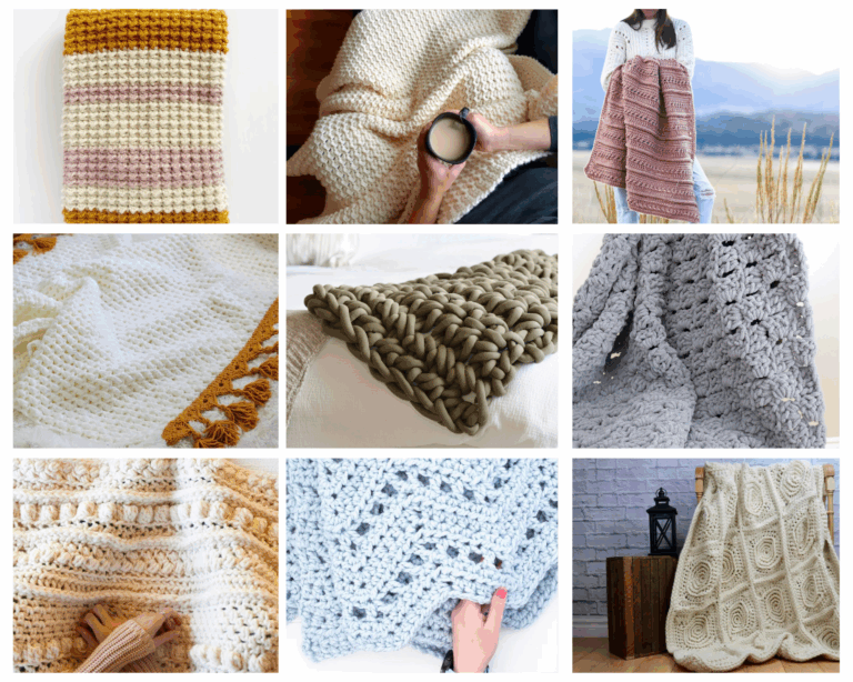 20 Quick Chunky Crochet Blankets Mama In A Stitch