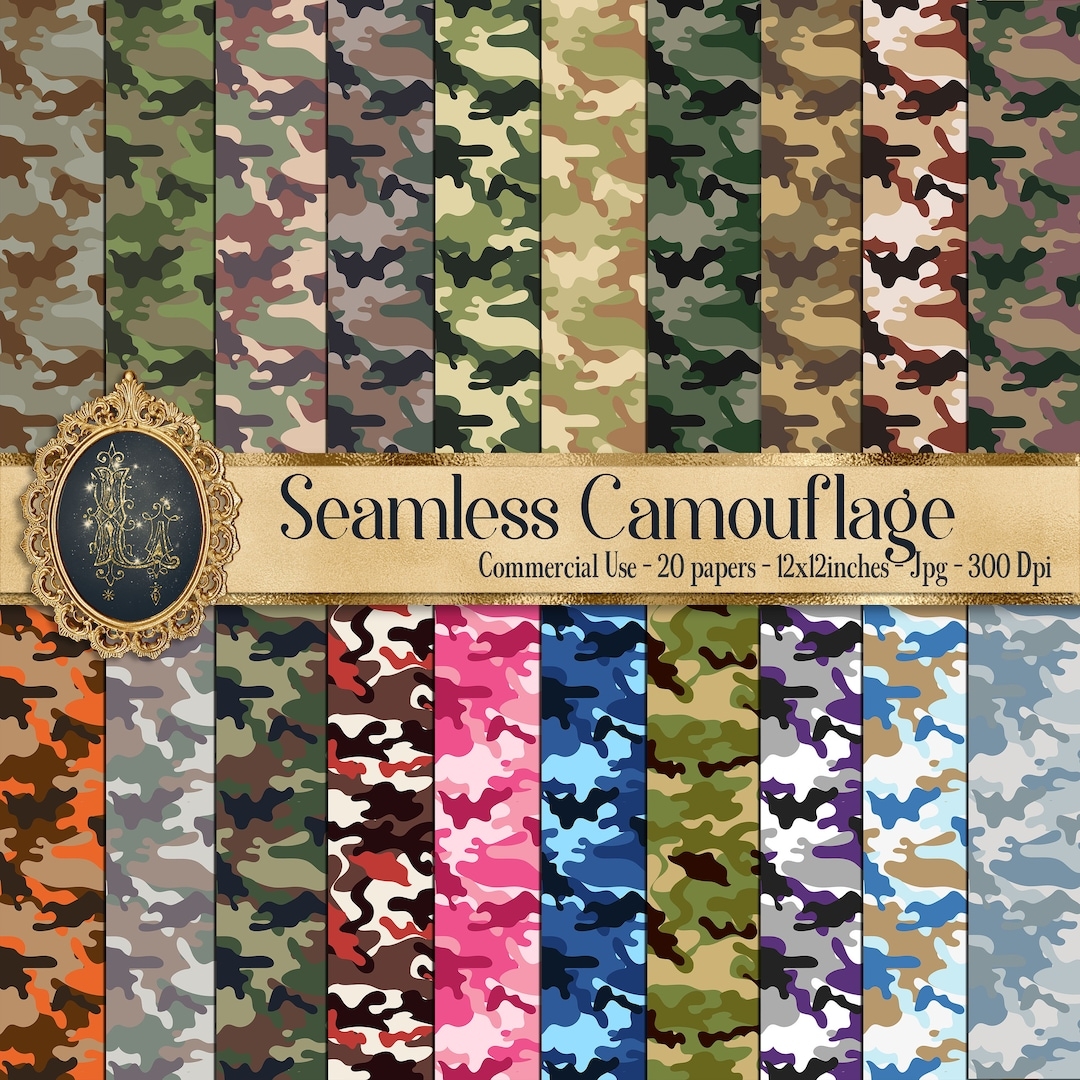 20 Seamless Military Camouflage Digital Papers 12 300 Dpi Military Scrapbook US Army Camouflage US Navy Camouflage US Air Force Camouflage Etsy 20 Seamless Military Camouflage Digital Papers 12 300 Dpi Military Scrapbook US Army Camouflage US Navy Camouflage US Air Force Camouflage Etsy