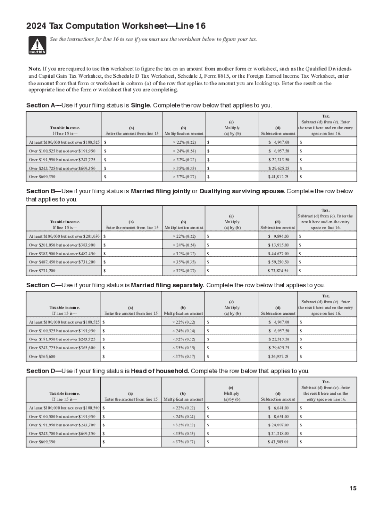 2024 Form IRS 1040 Tax Table Fill Online Printable Fillable Blank PdfFiller 2024 Form IRS 1040 Tax Table Fill Online Printable Fillable Blank PdfFiller