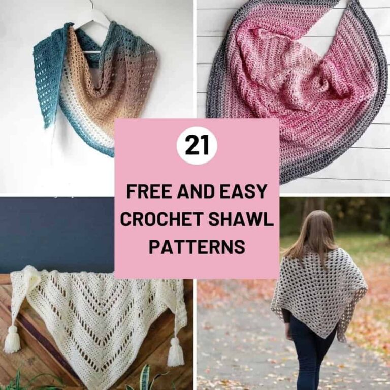 21 Easy Crochet Shawl Patterns Free Annie Design Crochet