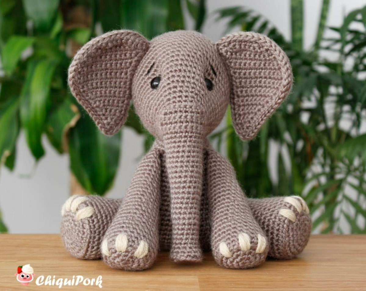 free crochet elephant pattern free crochet elephant pattern
