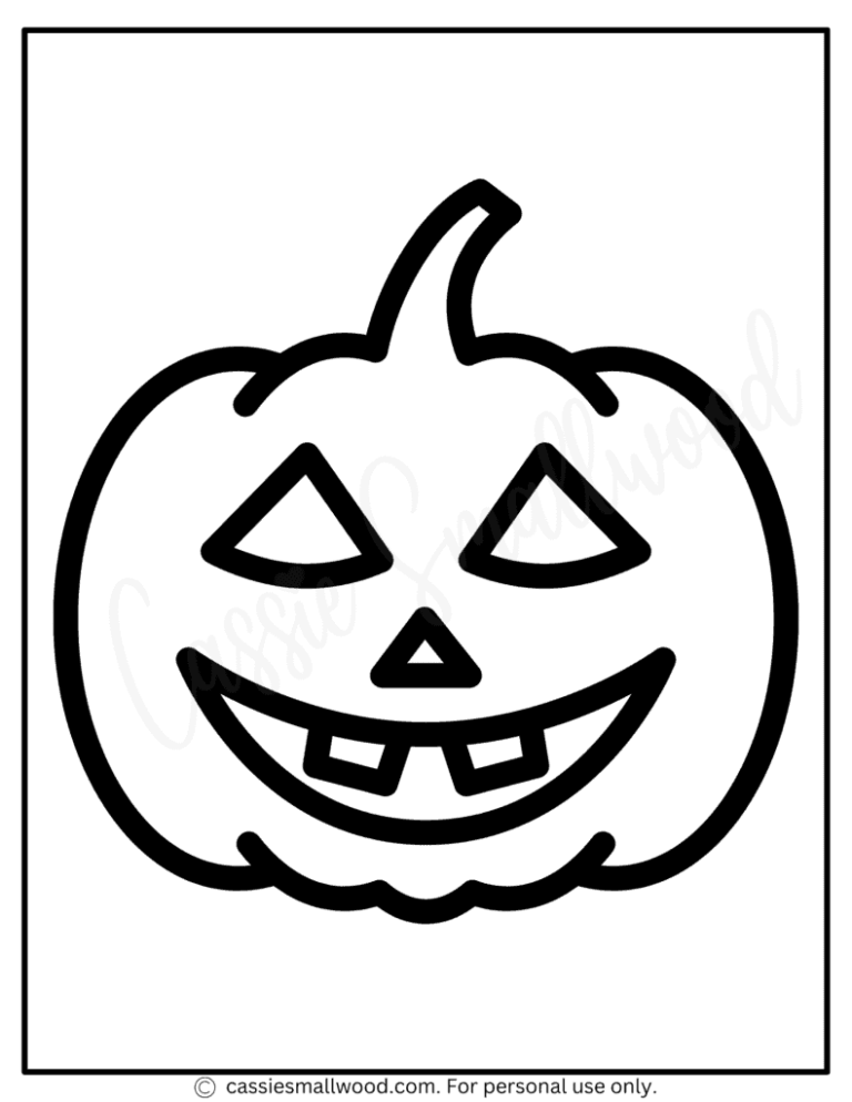 23 AWESOME Pumpkin Outlines Cassie Smallwood