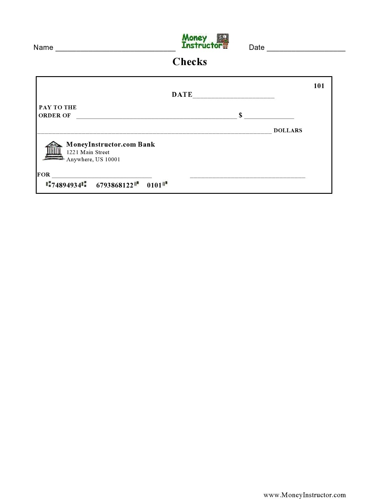 23 Blank Check Templates Real Fake TemplateLab 23 Blank Check Templates Real Fake TemplateLab