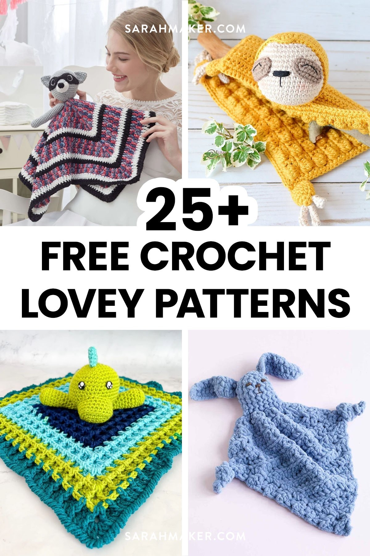 25 Adorable and Free Crochet Lovey Patterns Sarah Maker 25 Adorable and Free Crochet Lovey Patterns Sarah Maker
