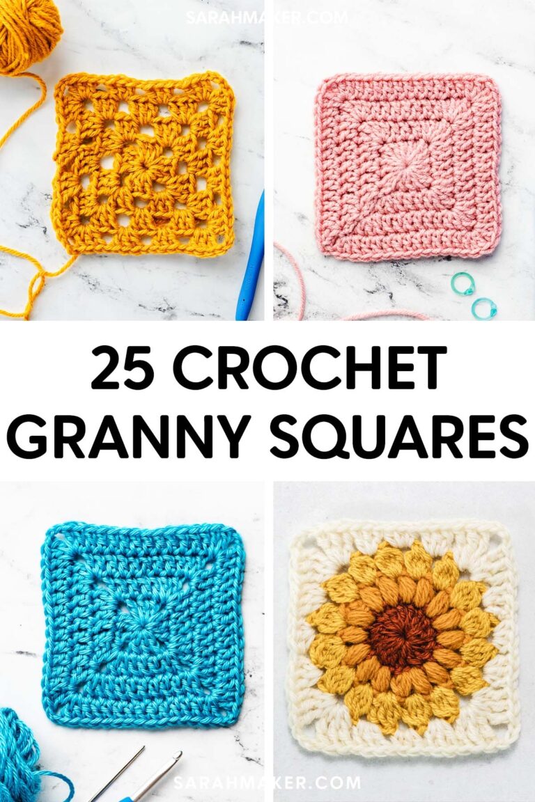 25 Free Easy Granny Square Patterns Sarah Maker