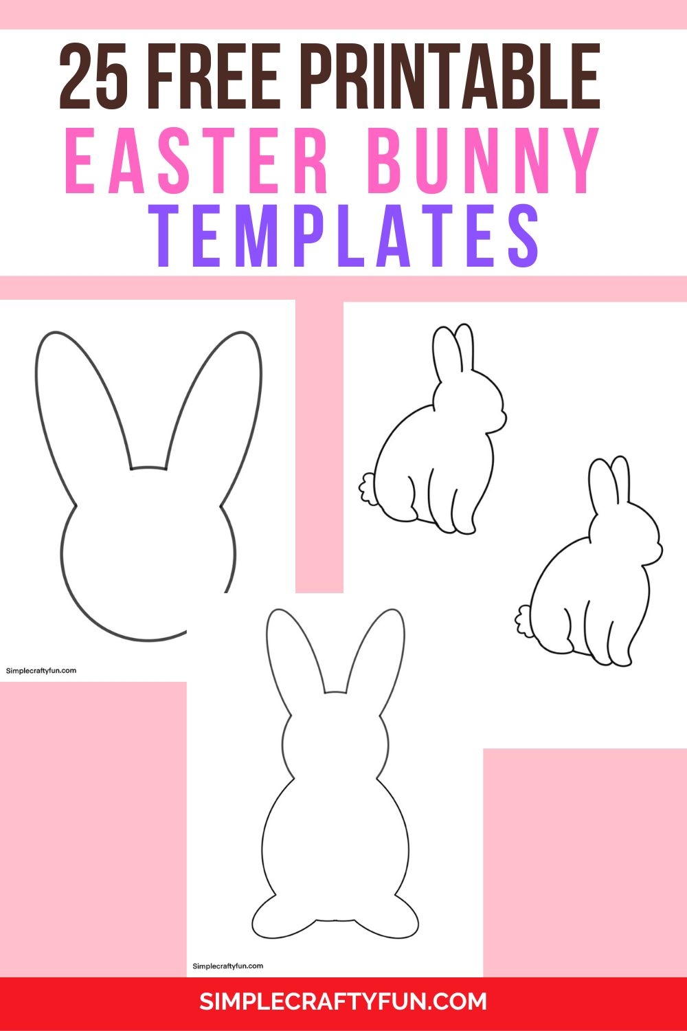 free printable rabbit template