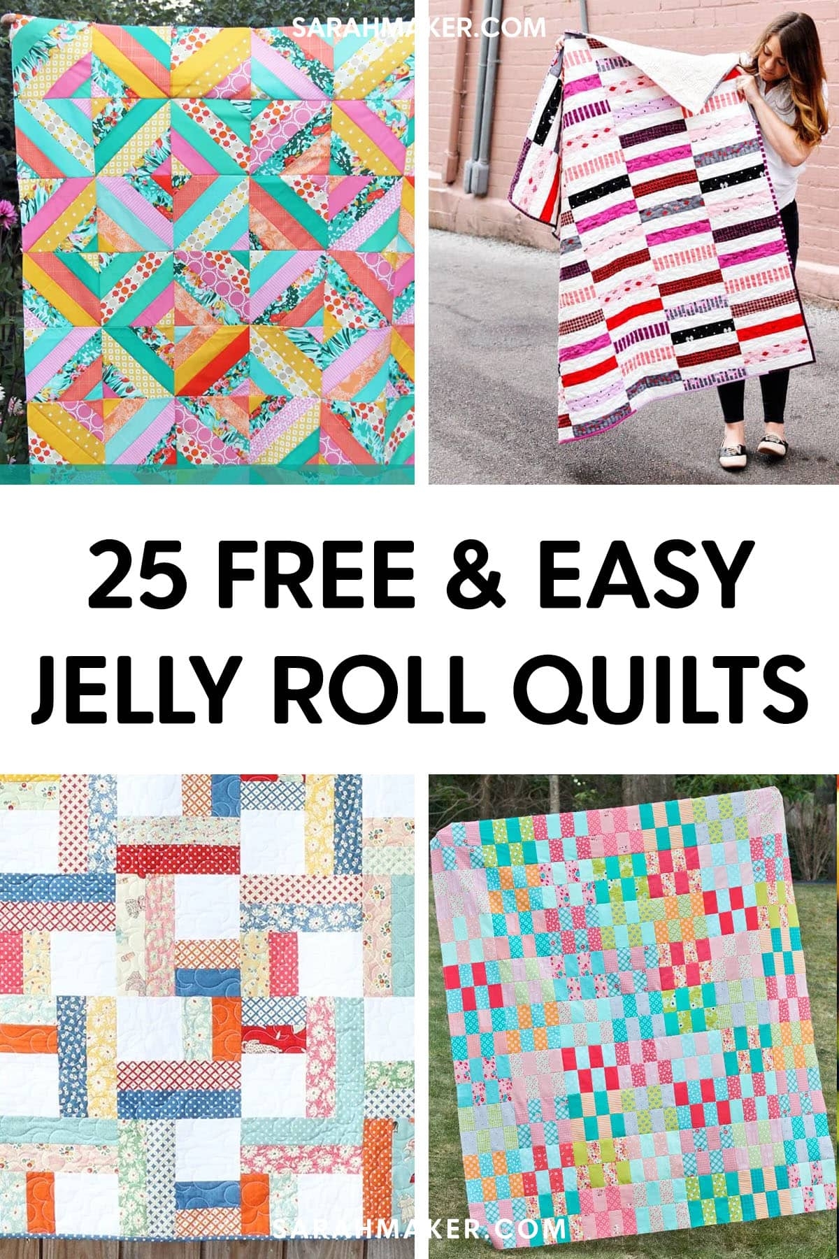 25 Jelly Roll Quilt Patterns You ll Love To Make Sarah Maker 25 Jelly Roll Quilt Patterns You ll Love To Make Sarah Maker