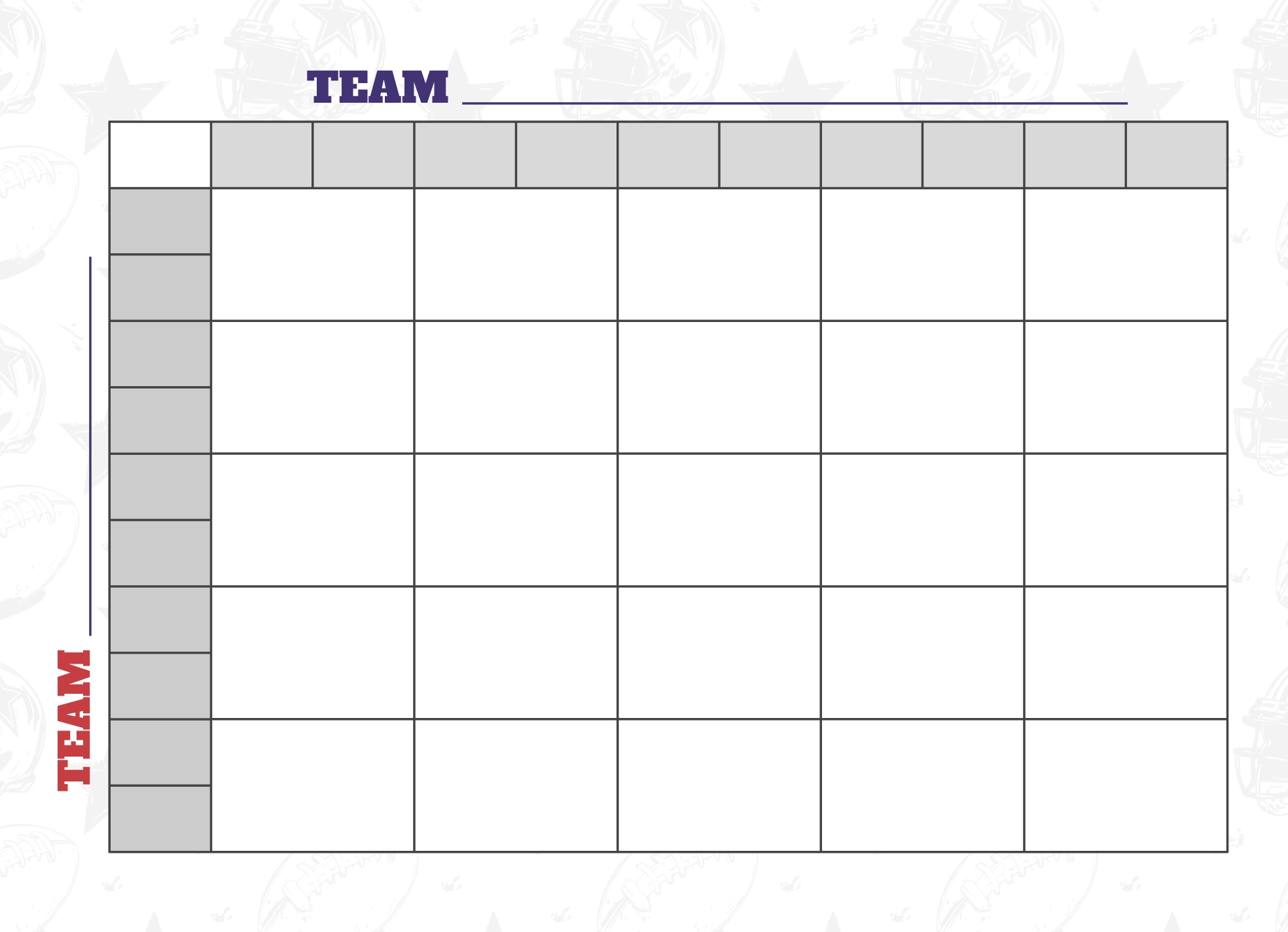 25 Square Football Grid Free Google Docs Template Gdoc io 25 Square Football Grid Free Google Docs Template Gdoc io