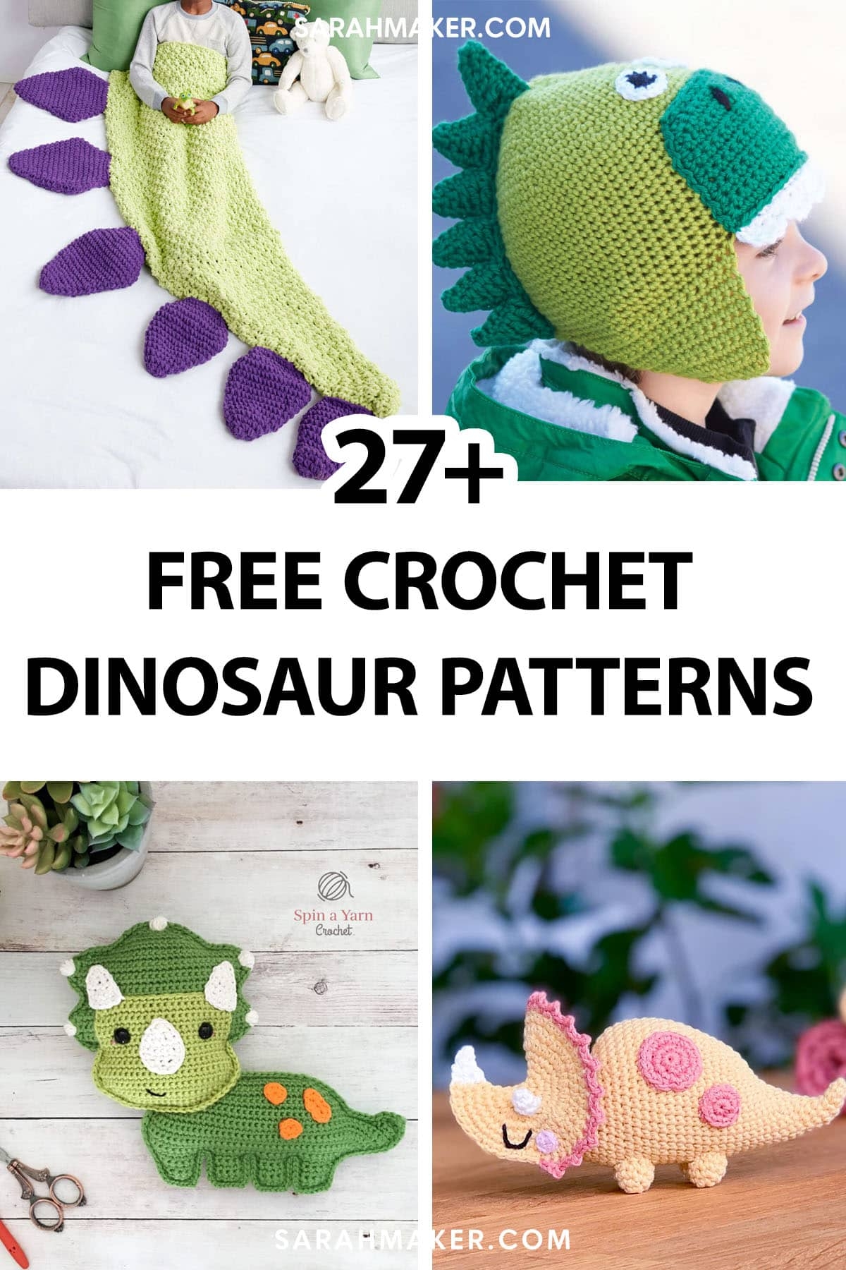 crochet dinosaur pattern free crochet dinosaur pattern free