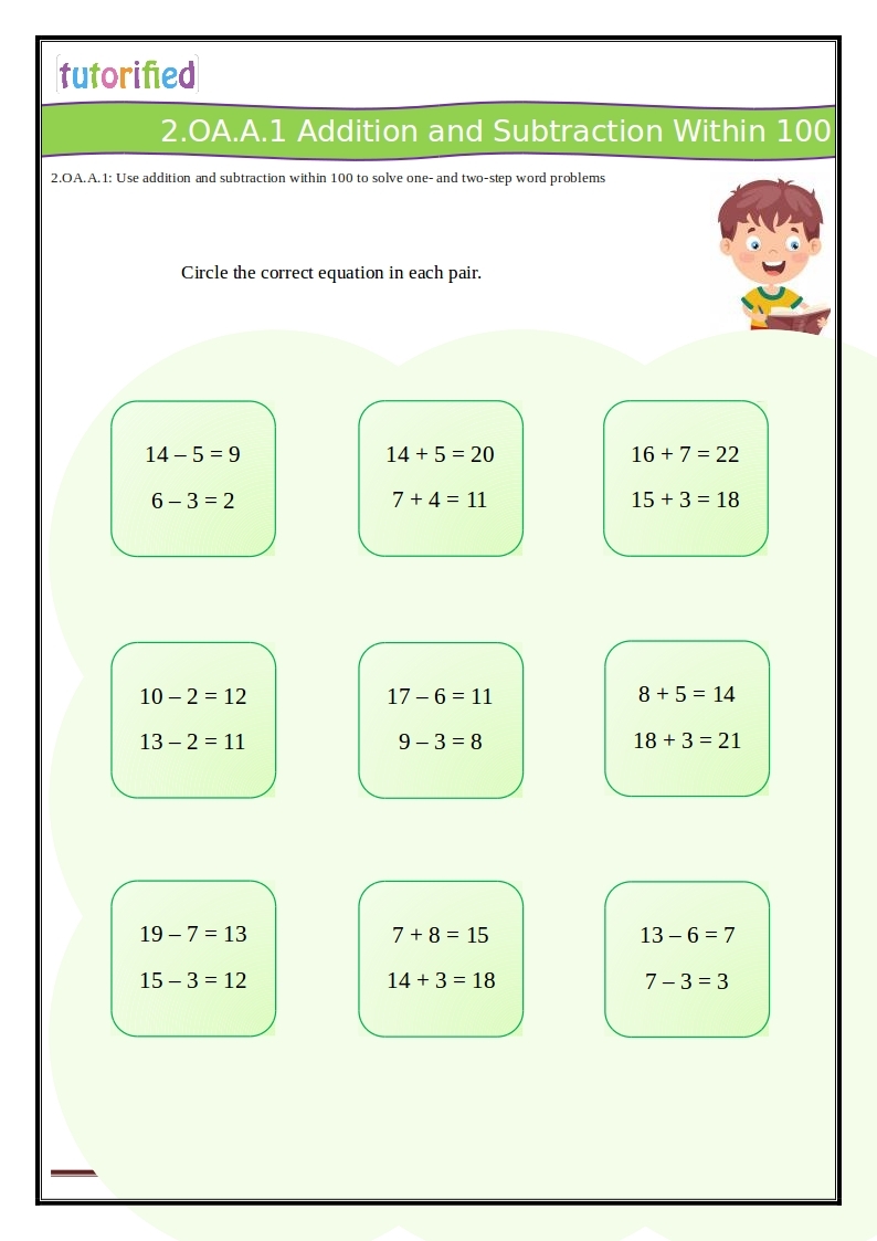 2nd Grade Common Core Math Worksheets 2nd Grade Common Core Math Worksheets